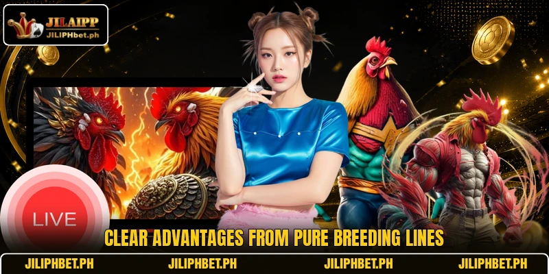 Clear advantages from pure breeding lines