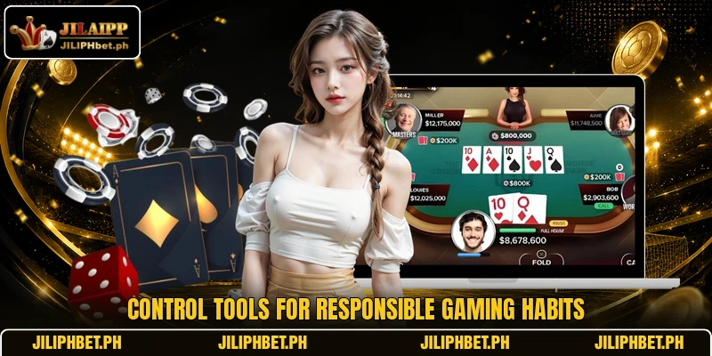 Control tools for responsible gaming habits