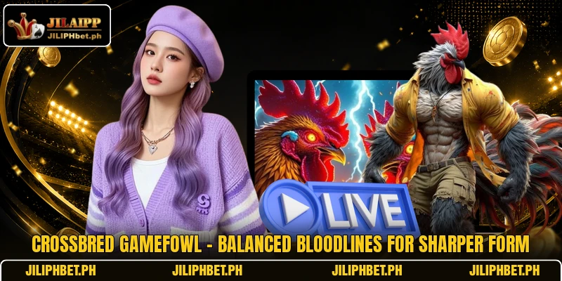 Crossbred Gamefowl - Balanced Bloodlines For Sharper Form