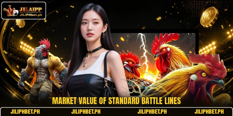 Market value of standard battle lines