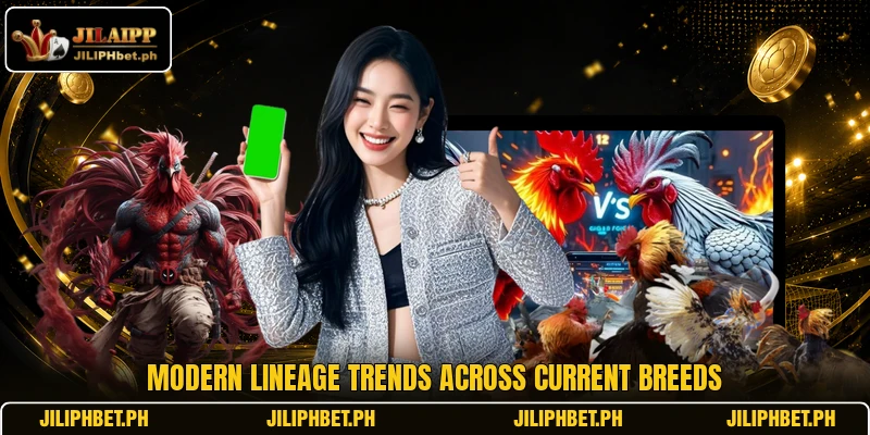 Modern lineage trends across current breeds