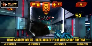 Neon Shadow Break - Dark Arcade Flow With Sharp Rhythm