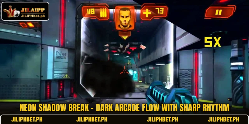 Neon Shadow Break - Dark Arcade Flow With Sharp Rhythm