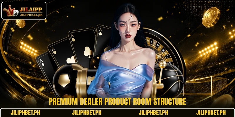 Premium dealer product room structure