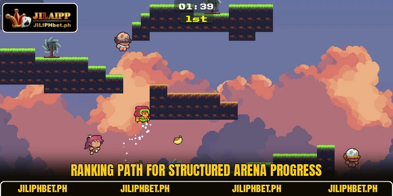 Ranking path for structured arena progress