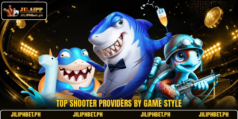 Top shooter providers by game style