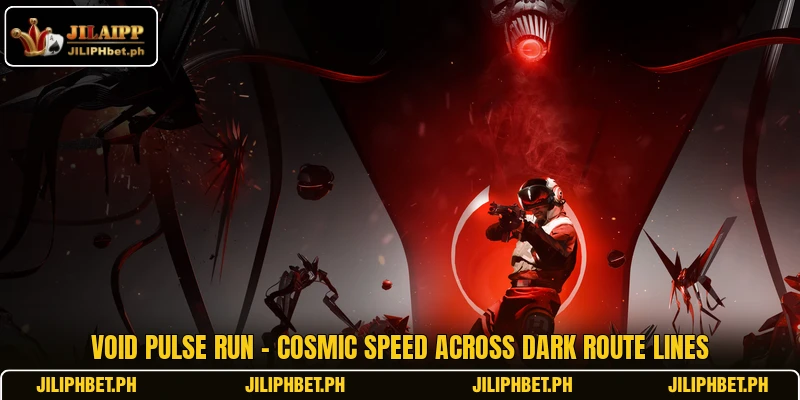 Void Pulse Run - Cosmic Speed Across Dark Route Lines